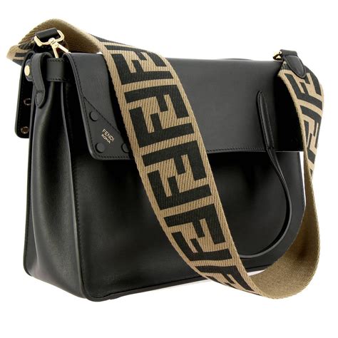 fendi bag straw|Fendi black tote bag.